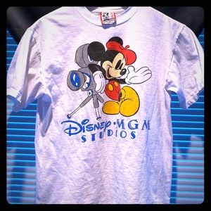 UNISEX Vintage 80s Disney Mickey MGM Studio Tee